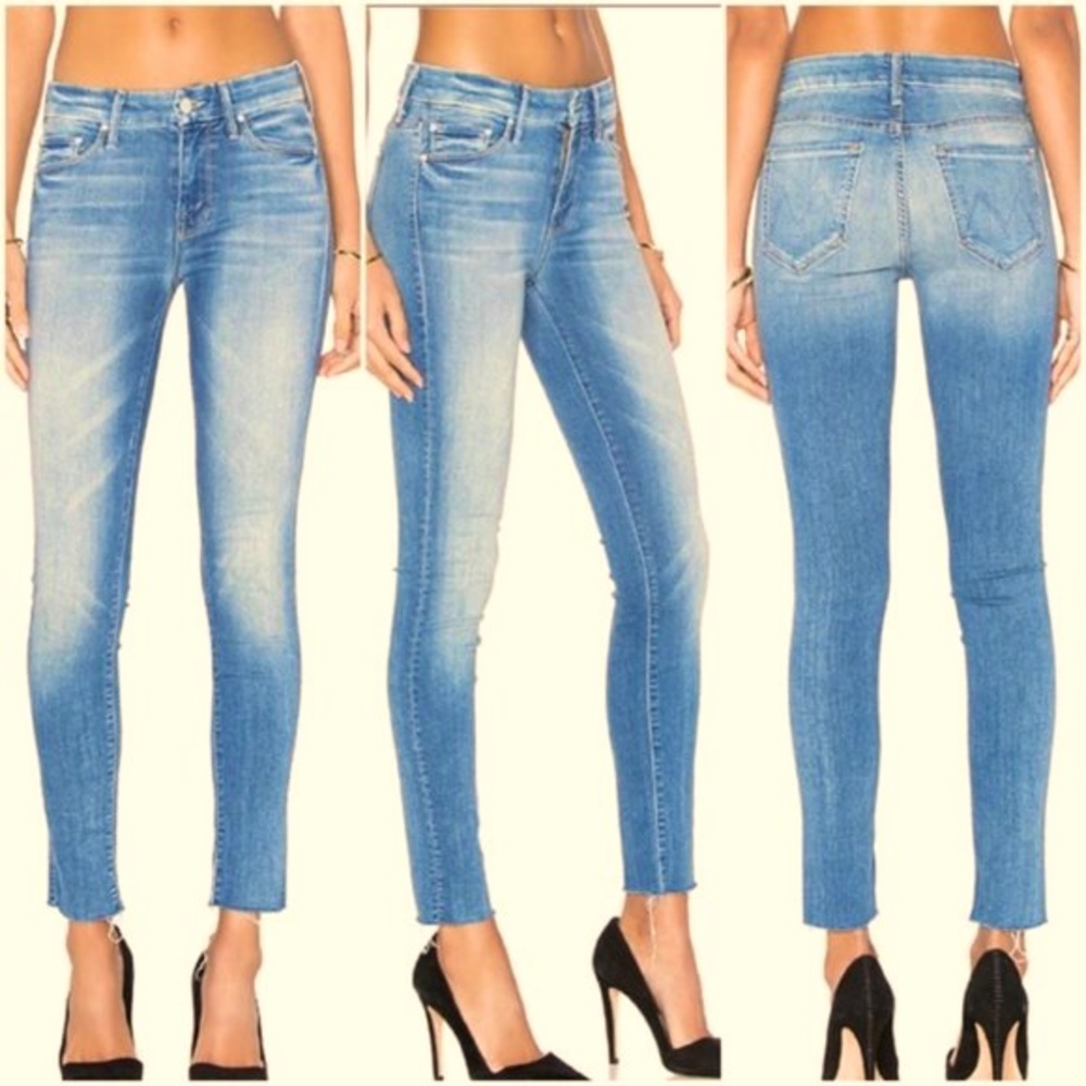 Mother looker ankle fray